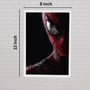 dark spider hero cinematic poster (8x12 inch)